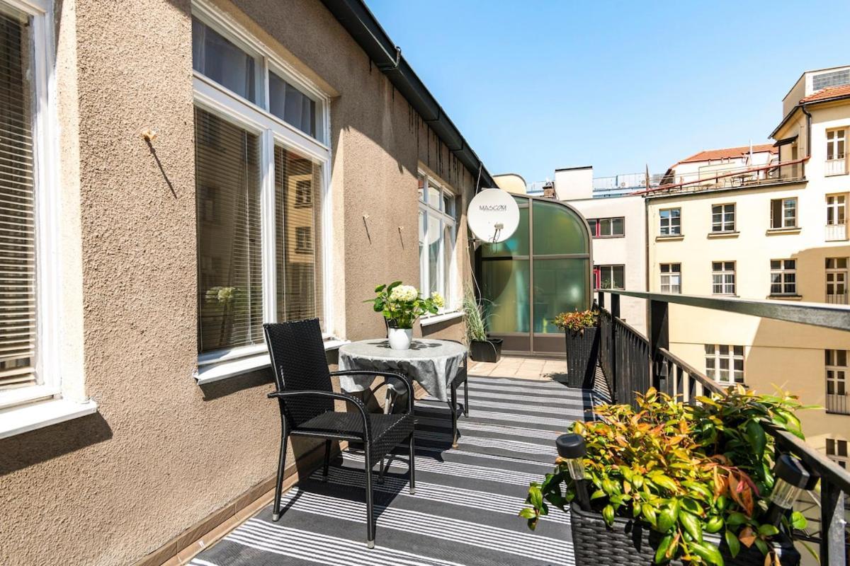 Apartment Terrace Centre Wenceslas Square Prag
